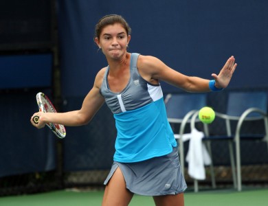 Marcela Zacarias aun debe ganar otro compromiso para ingresar a la rondade 32 en el Abierto de Monterrey 2013. Foto: Flickr.