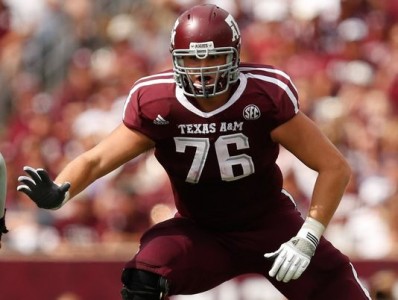 Todo indica a que el guardia Luke Joeckel será el primer elegido en el Draft de la NFL 2013. Foto: USA Today.