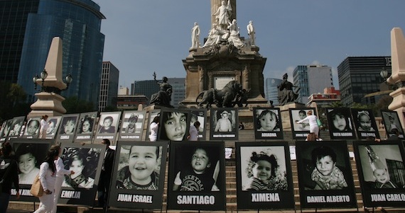 Cinco años después de la tragedia de la Guardería ABC la justicia sigue sin llegar, denuncias madres y padres de los 49 niños fallecidos. Foto: Francisco Cañedo, SinEmbargo