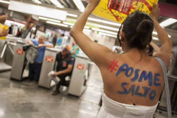 Durante Las Protestas Fotografía Cuartoscuro