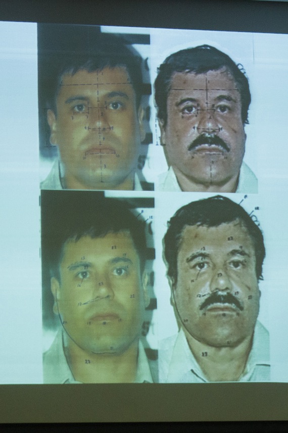 Identificación De Joaquín Guzmán Loera En La Pgr Foto Notimex