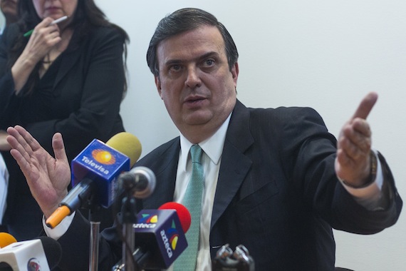 Marcelo Ebrard Insistió En Que El Caso De La Línea Tiene Motivaciones Políticas Foto Cuartoscuro