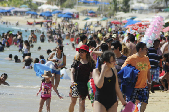 La ocupación hotelera en Acapulco cayó a 20 por ciento, según datos de la Coparmex. Foto: Cuartoscuro