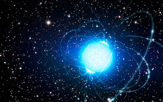 Ser una de las componentes de una estrella doble parece ser un ingrediente fundamental para formar un magnetar. Foto: ESO