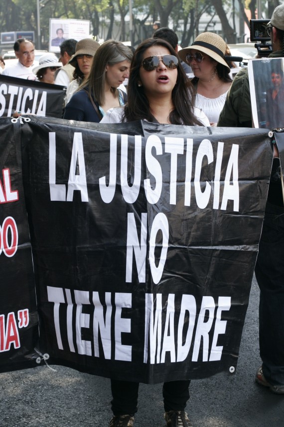 Caravana de madres de hijos desaparecidos de 2013. Foto: Francisco Cañedo, SinEmbargo