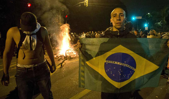 Las Manifestaciones Y Protestas Se Intensifican En Las Principales Ciudades Brasileñas Foto Efe