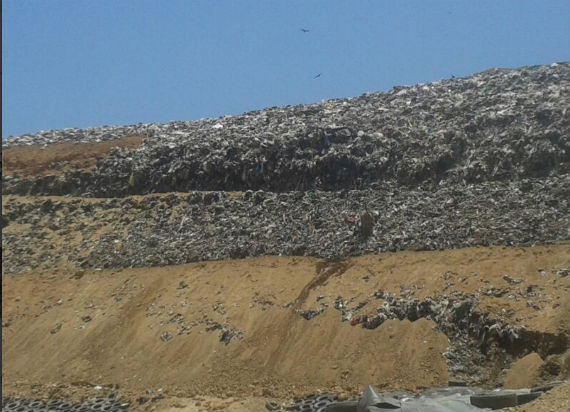 Basurero "El Gavilán", en Puerto Vallarta, Jalisco. Foto: Especial