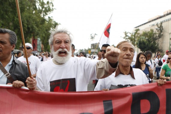 Marcha en conmemoración del "Halconazo". Foto: Francisco Cañedo, SinEmbargo