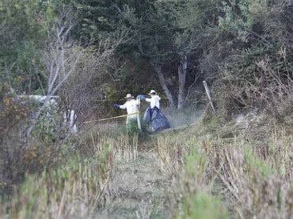 La búsqueda continúa. Foto: Antonio Mundaca