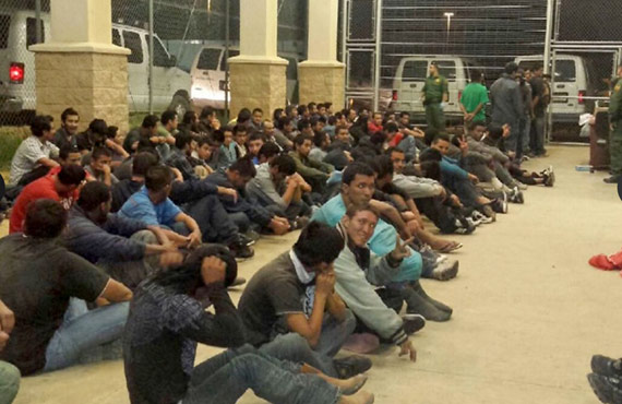 Centro de detención desconocido. Hay decenas en todo Estados Unidos. Foto: Oficina del Congresista Henry Cuéllar