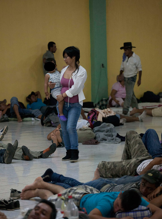 Niños migrantes retenidos en México en su tránsito hacia Estados Unidos. Foto: Cuartoscuro