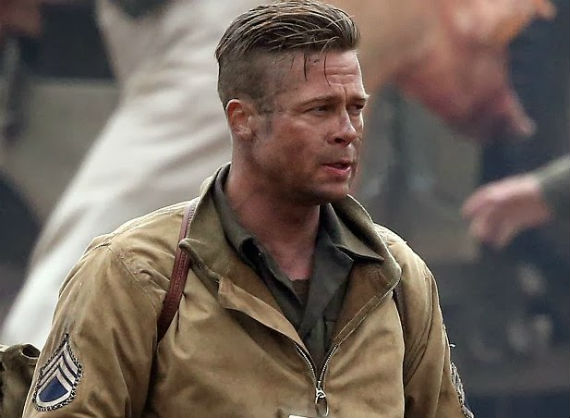 Brad Pitt vuelve a la Segunda Guerra Mundial. Foto: Sony Pictures