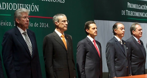 En Palacio Nacional. Foto: Presidencia. 