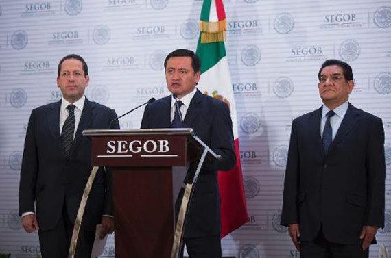 “El rescate de Edomex”, anunciado por autoridades locales y federales. Foto: Segob