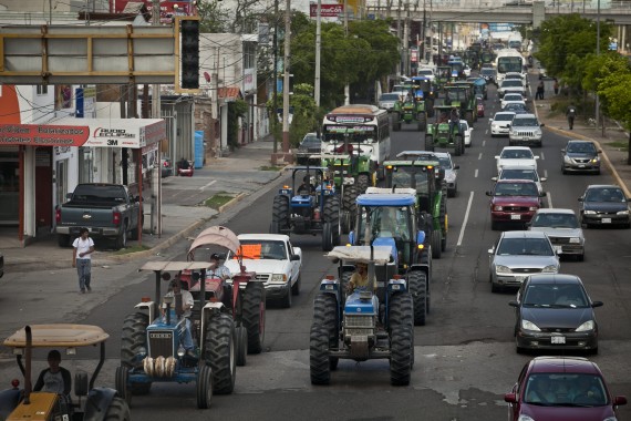 Manifestacion agricultores