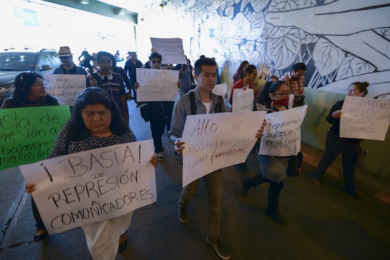 Artículo 19 denunció que la repetición de las agresiones y la impunidad que suele acompañar a los casos documentados ha provocado que la violencia contra la prensa tienda a incrementarse. Foto: Cuartoscuro.