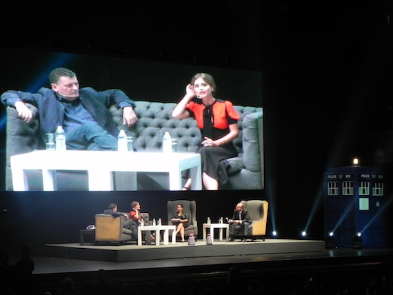 Steven Moffat Y Jenna Coleman Foto Laura Cordero Sinembargo