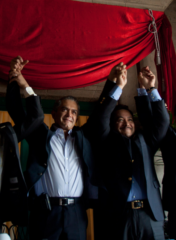 Serrano y Mancera. Los días de su confirmación. Cuando repite como Secretario de Gobierno. Foto: Cuartoscuro