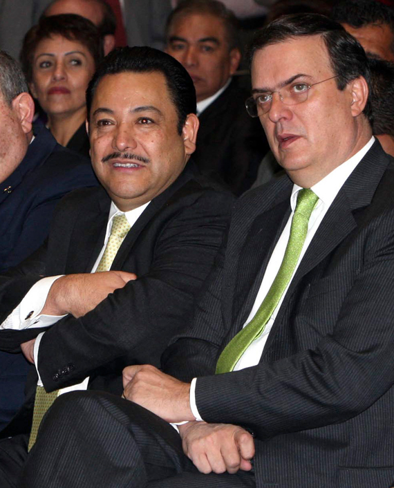 Serrano y Ebrard. Los días del encumbramiento. Foto: Cuartoscuro