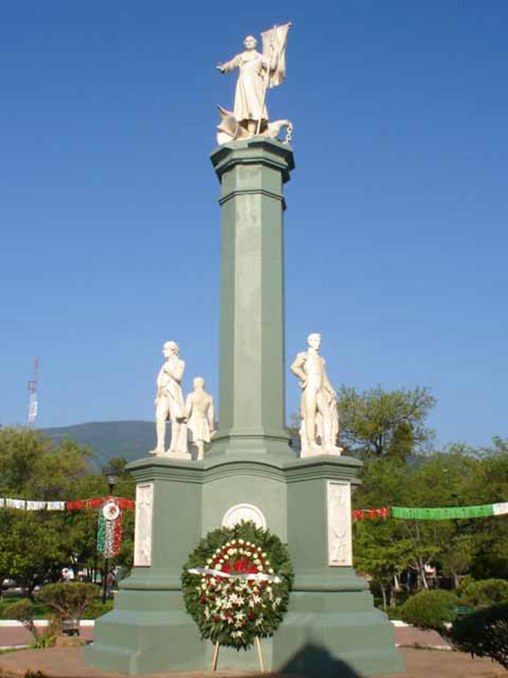 La Columna de la Independencia de Tampico, Tamaulipas.