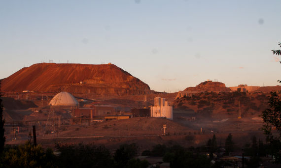 Mina Buenavista del Cobre en Cananea, Sonora. Foto: Antonio Cruz, SinEmbargo