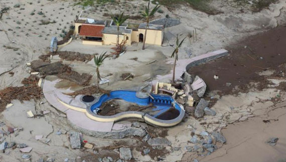 Los hoteles que no tengan seguro no podrán cobrar las pérdidas, ya que ellos asumieron esa responsabilidad. Foto: EFE.