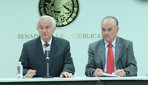 Los senadores por el estado de Baja California Sur presentarán mañana un punto de acuerdo para analizar los problemas económicos que se viven en la franja de la frontera norte. Foto: PAN Senado