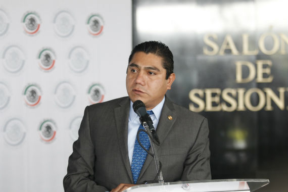 Jorge Luis Preciado, líder de los senadores del PAN. Foto: Francisco Cañedo, SinEmbargo