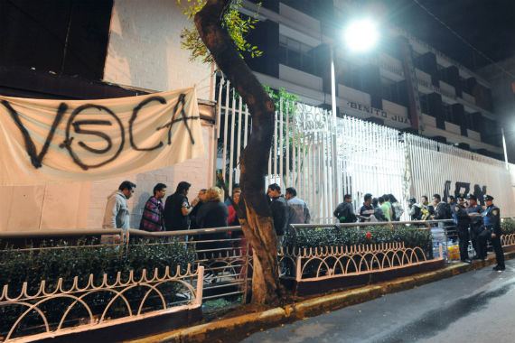 Manifestaciones de estudiantes del IPN. Foto: Cuartoscuro. 