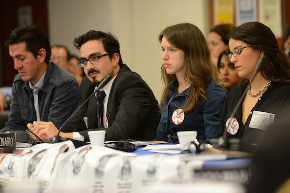 Representantes De Ongs Que Denunciaron La Represión Y Criminalización De La Protesta Foto Cidh