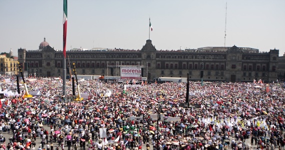 La Movilización De Hoy Fue Convocada Durante El Primer Congreso Nacional Extraordinario Que Morena Foto Francisco Cañedo Sinembargo