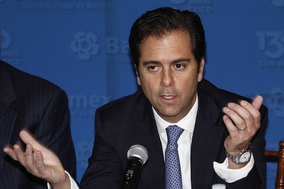 Javier Arrigunaga, renunció este viernes al cargo de director de Banamex. Foto: Cuartoscuro