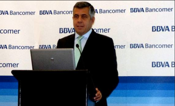 Carlos Serrano Herrera, Economista en Jefe para México de BBVA Bancomer. Foto: Notimex