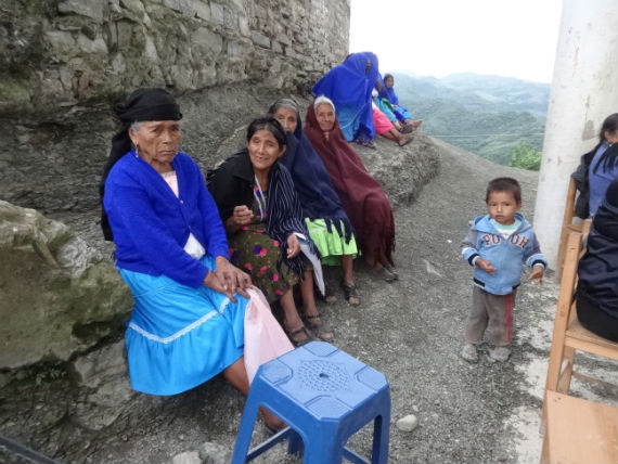 En San Gregorio existe un padrón de 155 adultos mayores beneficiarios del programa social del gobierno federal. Foto: Humberto Padgett, SinEmbargo