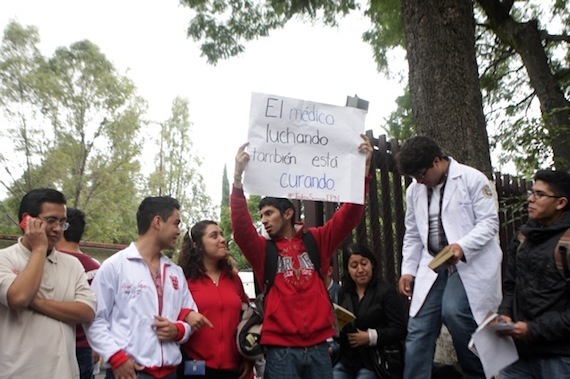 La toma Simbólica Se Hizo De Forma Pacífica Foto Francisco Cañedo Sinembargo