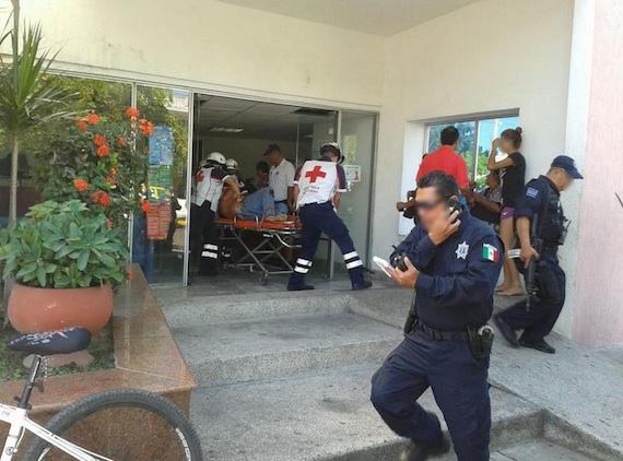 El líder comunero fue trasladado a un hospital de la zona donde perdió la vida. Foto: Noroeste