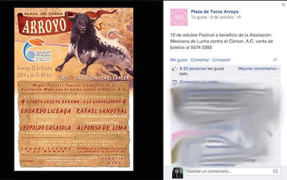 Imagen Difundida Por Parte Del Restaurante Donde Se Llevará a Cabo El Evento Imagen Facebook