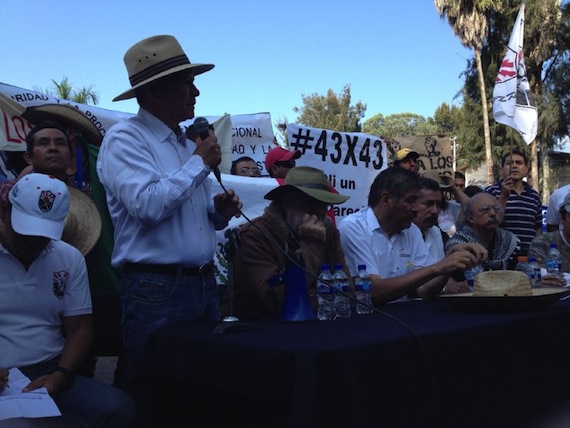 Se tiene previsto que la movilización llegue a la capital de México el próximo domingo. Foto: Shaila Rosagel, SinEmbargo.