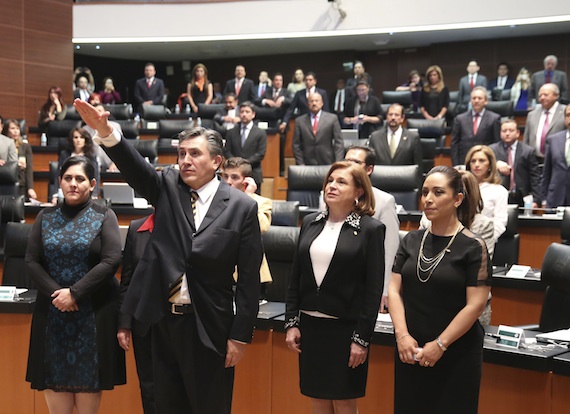 Toma Protesta Foto Cuartoscuro