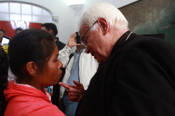 Antes De La Conferencia Ofrecida Por Elia Tamayo Se Encontró Con El Obispo Raúl Vera Foto Antonio Cruz Sinembargo