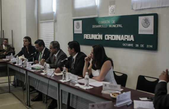 El titular del INAFED compareció el 28 de octubre en comisiones de la Cámara de Diputados. Foto: Francisco Cañedo, SinEmbargo