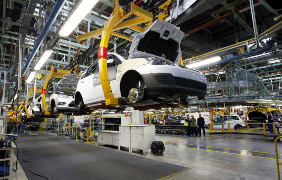 La actividad económica de las regiones estuvo basada en la industria manufacturera, gracias a su relación directa con el mercado externo. Foto: EFE