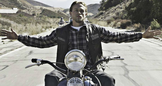 La escena final, cuando Jax Teller deja todo atrás. Foto: Facebook