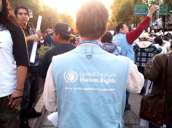 Observadores De La Onu También Participan En La Marcha Foto alconsumidor