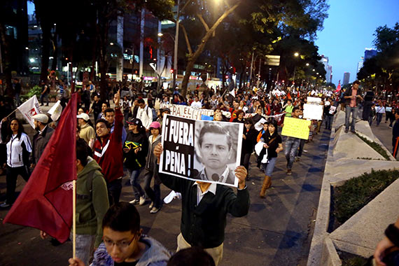 Jóvenes, en su mayoría, son los que formaron parte del contingente: Foto: Cuartoscuro