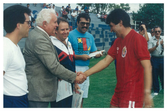 Alberto Guerra como jugador. Foto: albertoguerra.com