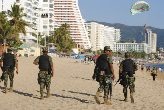 La Gendarmería Nacional Y Fuerzas De Seguridad Pública Mantienen Un Amplío Operativo En El Puerto De Acapulco Foto Cuartoscuro