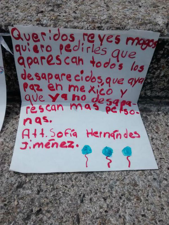 Algunos Niños Escribieron Su Carta a Los Reyes Magos Foto Twitter