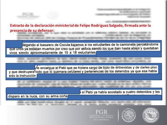 Extracto De La Declaración Ministerial De Felipe Rodríguez Salgado Foto Especial