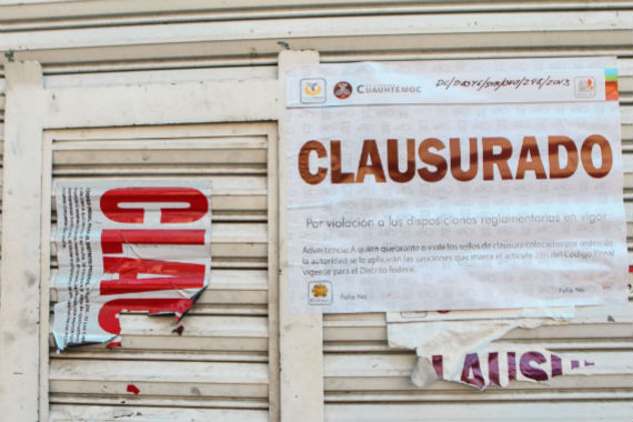 Los Sellos De Clausura Fueron Colocados De Tal Manera Que Se Puede Abrir La Puerta Sin Romperlos Gutiérrez Monterde Dice Que Personas Ingresan Al Inmueble Foto Francisco Cañedo Sinembargo